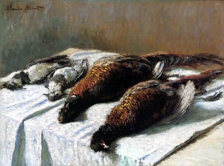 Claude Oscar Monet - Still life of Pheasants