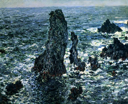 Claude Oscar Monet - Rocks near Port Coton