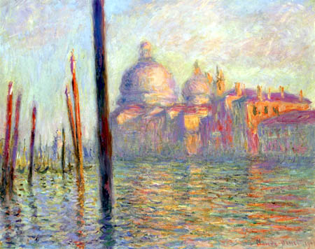 Claude Oscar Monet - Der Grand Canal, Venedig
