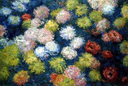 Claude Oscar Monet - Verschiedene Chrysanthemen