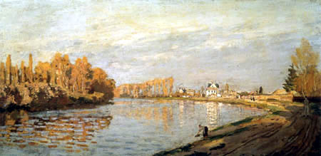 Claude Oscar Monet - Die Seine bei Argenteuil