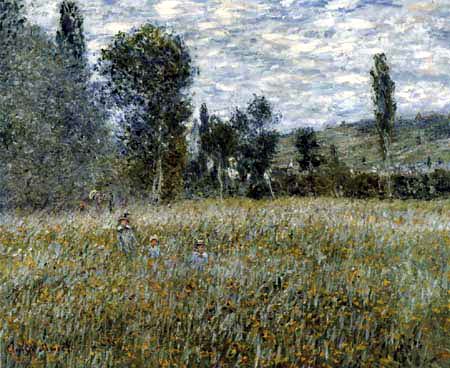 Claude Oscar Monet - Die Wiese