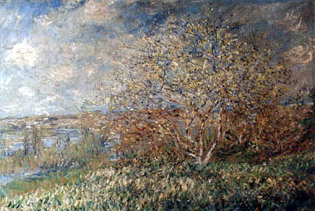 Claude Oscar Monet - Stürmisches Wetter im Frühling