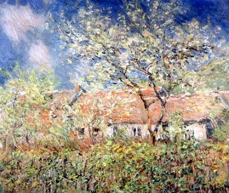 Claude Oscar Monet - Giverny im Frühling