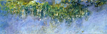 Claude Oscar Monet - Weisse Glyzinen
