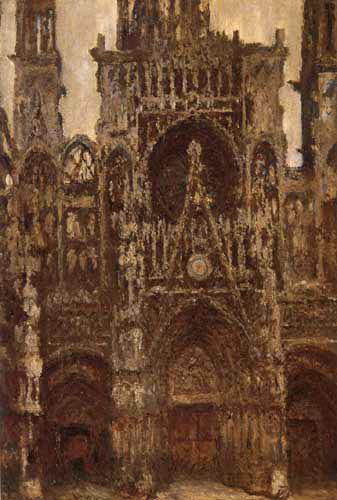 Claude Oscar Monet - Die Kathedrale von Rouen, das Portal