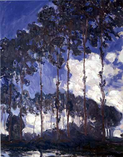 Claude Oscar Monet - Pappeln am Ufer der Epte