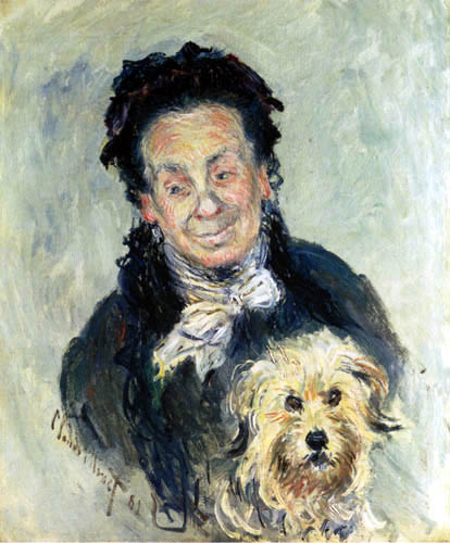 Claude Oscar Monet - Porträt der Eugenie Graff