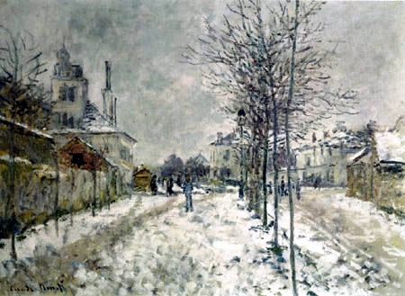 Claude Oscar Monet - Schnee-Effekte