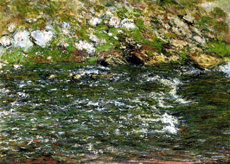 Claude Oscar Monet - Stromschnellen an der Creuse bei Fresselines