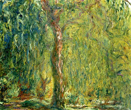 Claude Oscar Monet - Eine Trauerweide