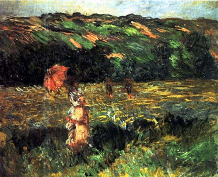 Claude Oscar Monet - Wiese von Limetz