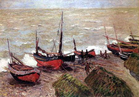 Claude Oscar Monet - Fishing Boats