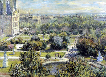 Claude Oscar Monet - Blick auf die Tuilerien