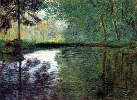 Claude Oscar Monet - Pond in Montgeron