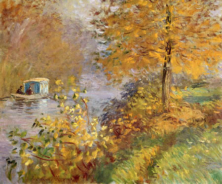 Claude Oscar Monet - The Studio Boat