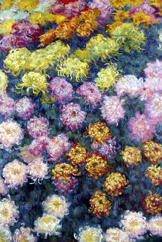 Claude Oscar Monet - Chrysanthemes
