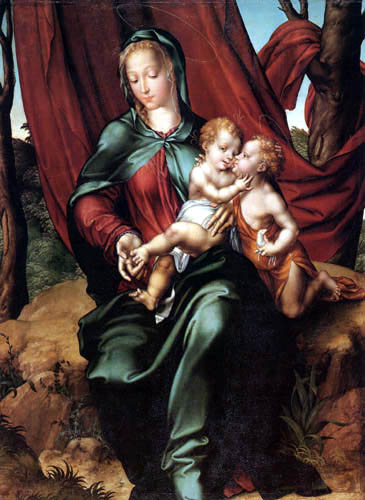 Luis de Morales (El Divino) - The Virgin with the Jesus Child