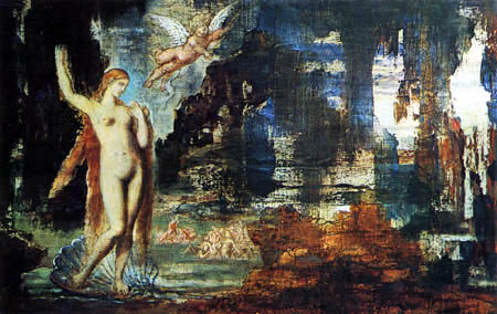 Gustave Moreau - La naissance du Venus