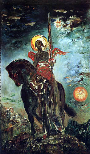 Gustave Moreau - La Parca and the death angel