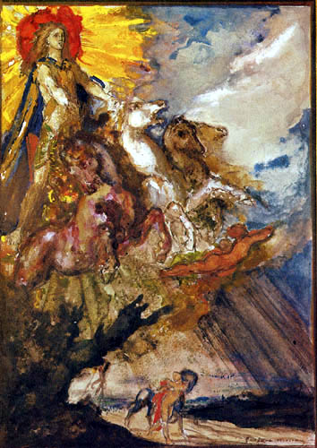 Gustave Moreau - Phoebus und Boreas