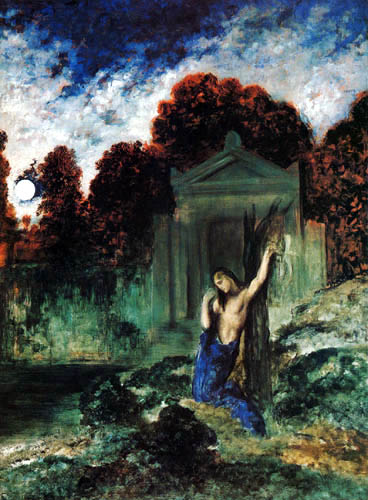 Gustave Moreau - Orpheus am Grab Eurydikes