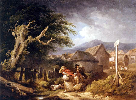 George Morland - Before the Storm