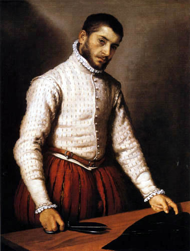 Giovanni Battista Moroni - Portrait of a cutter