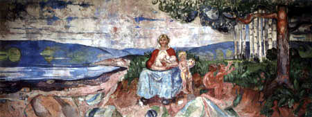 Edvard Munch - Alma Mater, Die Nährmutter