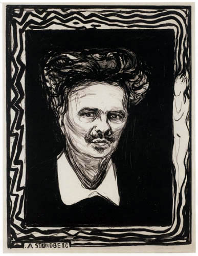 Edvard Munch - August Strindberg