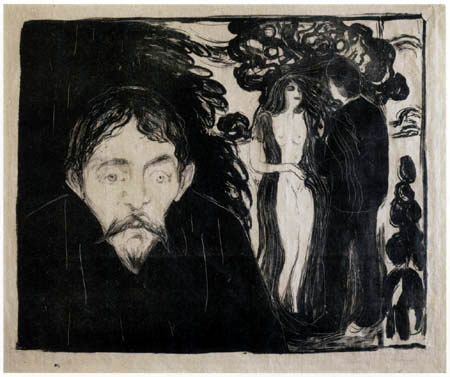 Edvard Munch - Eifersucht II