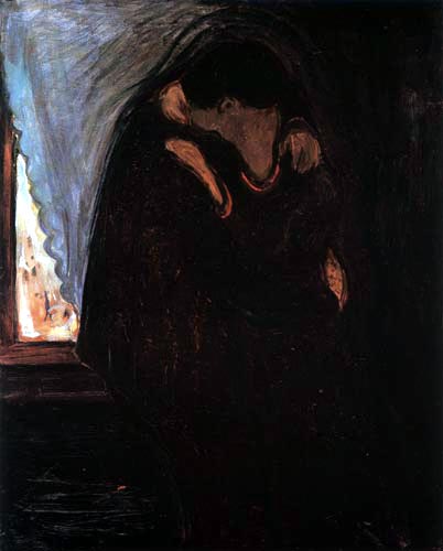 Edvard Munch - Le baiser