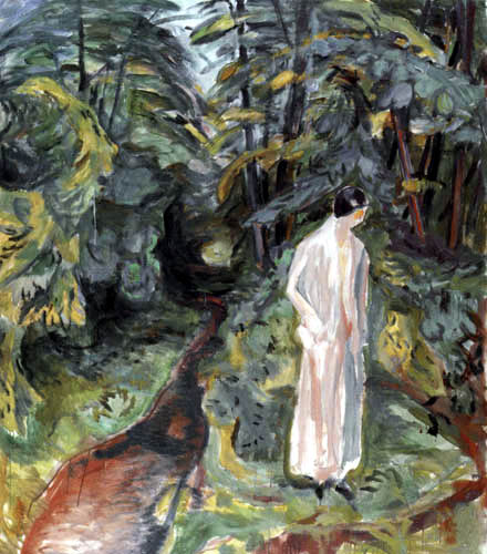Edvard Munch - Im Garten von Ekely