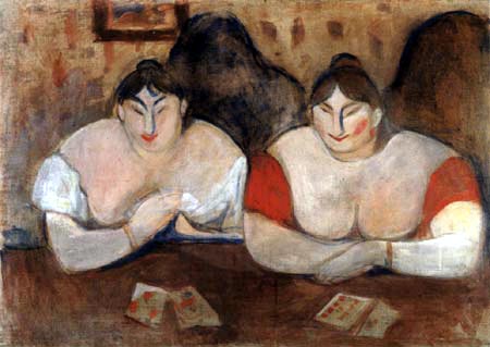 Edvard Munch - Rose y Amélie