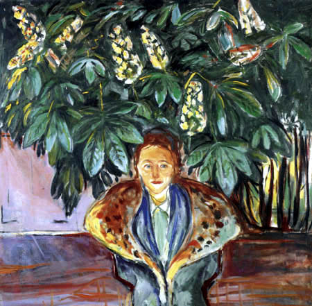 Edvard Munch - Unter dem Kastanienbaum I