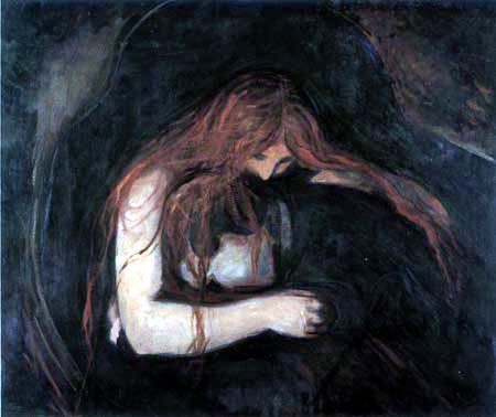 Edvard Munch - Der Vampir