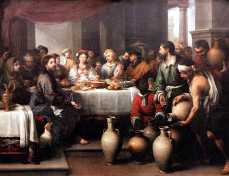 Bartolomé Esteban Murillo (Pérez) - Marriage at Cana