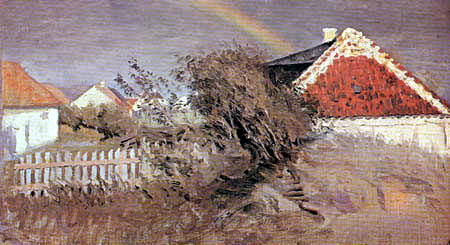 Thorvald Niss - Primer estudio de P.S. Krøyer en Skagen