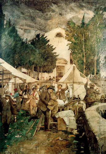 Luigi Nono - Markt am St. Gotthard