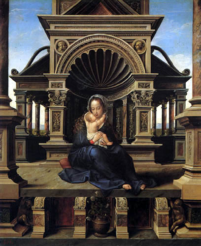 Bernaert van Orley - The Virgin of Lovaina