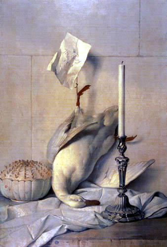 Jean-Baptiste Oudry - Study in white