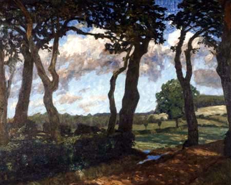 Fritz Overbeck - Trees on the old pasture