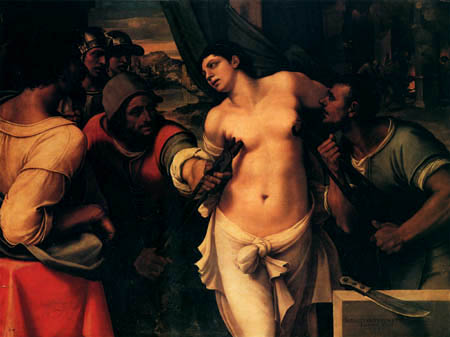 Sebastiano del Piombo - The Martyrdom of Saint Agatha