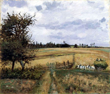 Camille Pissarro - Landschaft bei Pontoise