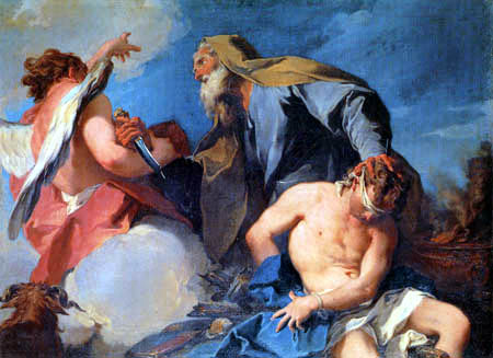 Giambattista Pittoni - El Sacrificio de Isaac