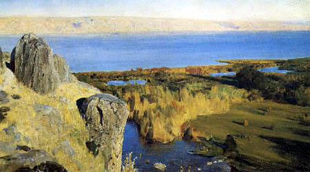 Wassili Dmitrijewitsch Polenow - The Sea of Galilee