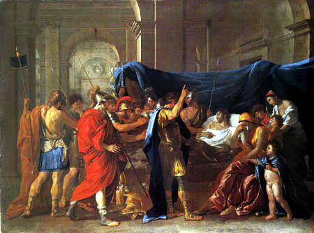 Nicolas Poussin - The death of Germanico