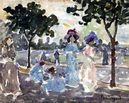 Maurice Brazil Prendergast - Road to the Shore