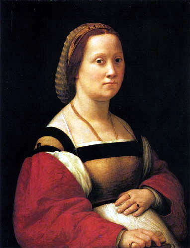 Raffaelo Rafael Sanzio (Rafael de Urbino) - Mujer embarazada