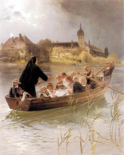 Karl Raupp - Journey home into the convent school
